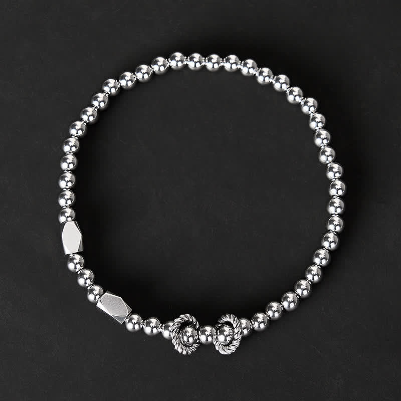 Pulsera de pareja con diseño de cuentas de cobre y latón para el cuidado personal y la riqueza de Buddha Stones - image 12