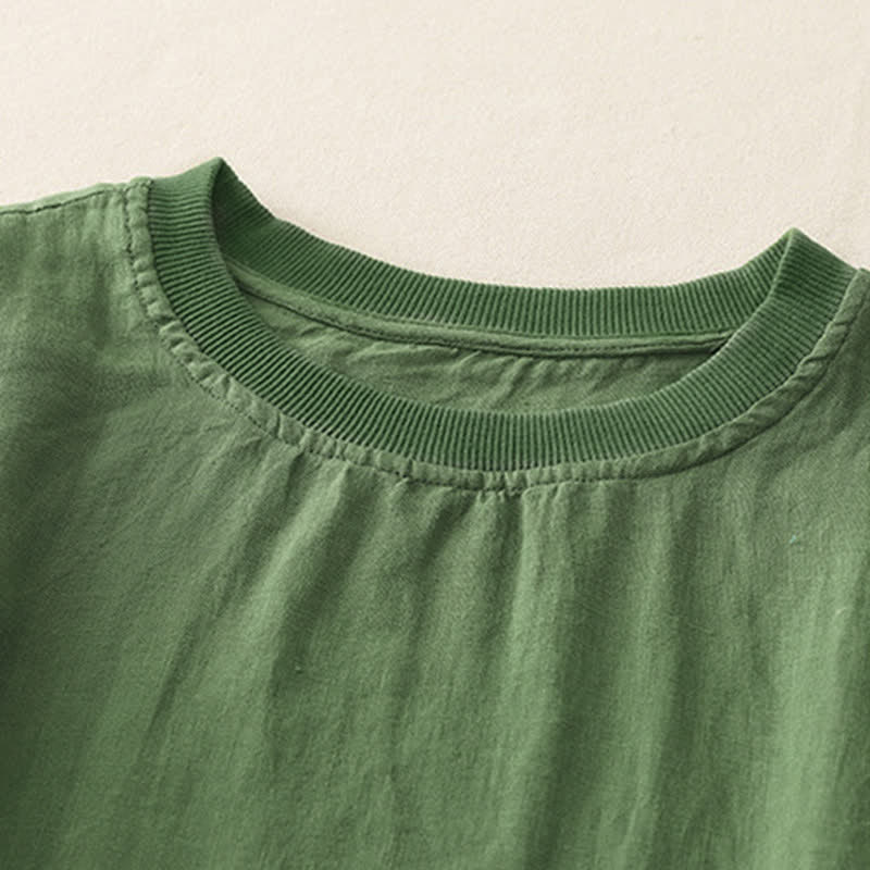 Camiseta de manga corta para mujer con cuello redondo y diseño de Buddha Stones. - image 17