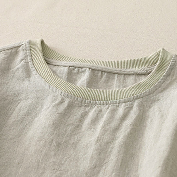 Camiseta de manga corta para mujer con cuello redondo y diseño de Buddha Stones. - image 26