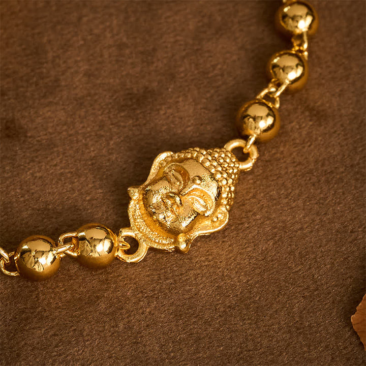 Buddha Stones Pulsera de cobre con cuentas de Buda "Serenidad" - image 4