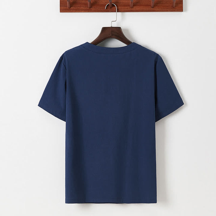 Buddha Stones Conjunto de 2 piezas: Camisa y pantalón de manga corta de algodón y lino con estampado de bambú y botones de estilo Tang, ideales para el verano. También disponible como prenda de meditación para hombre con bolsillos. - image 3