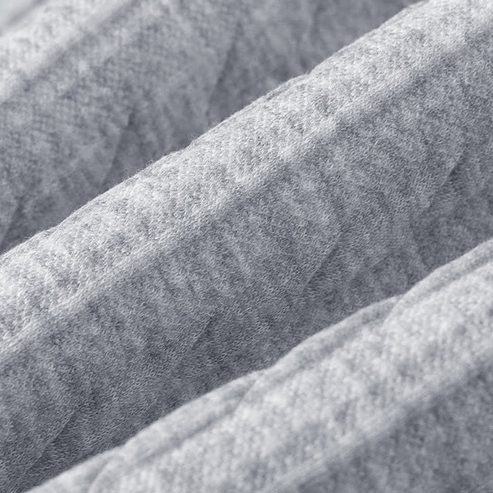 Sudadera con capucha de manga larga para hombre con diseño retorcido y botones de Buddha Stones para otoño/invierno. - image 6