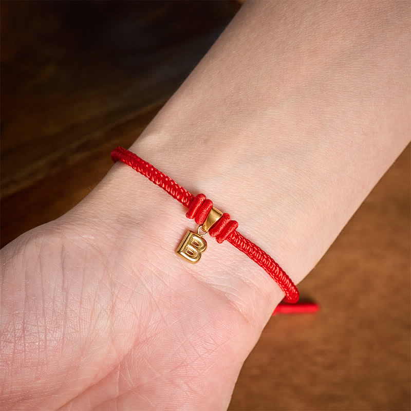 Buddha Stones Pulsera Faith de acero de titanio con letra roja - image 14