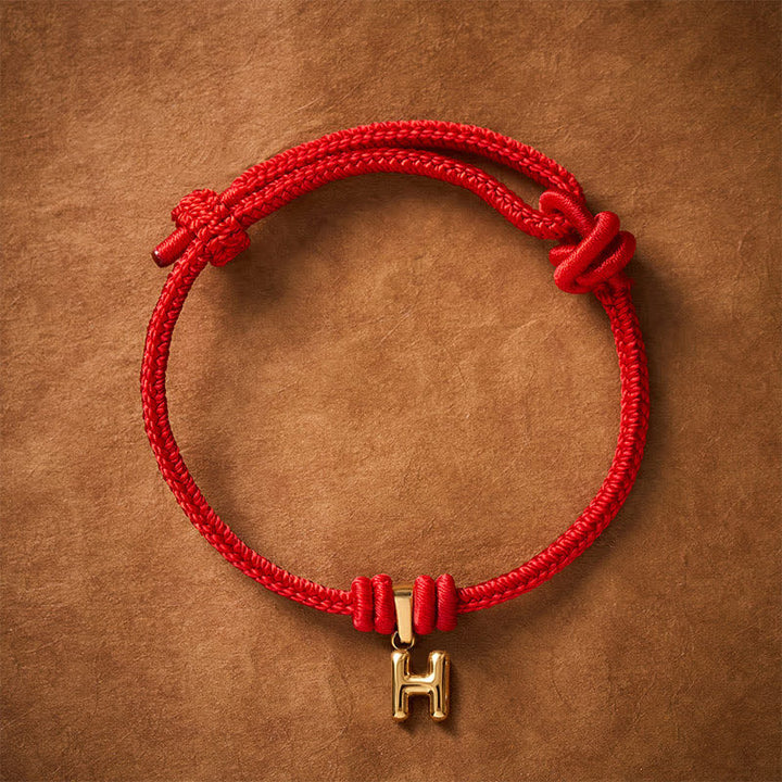 Buddha Stones Pulsera Faith de acero de titanio con letra roja - H - 6,7–7,5 pulgadas (17–19 cm) - image 30