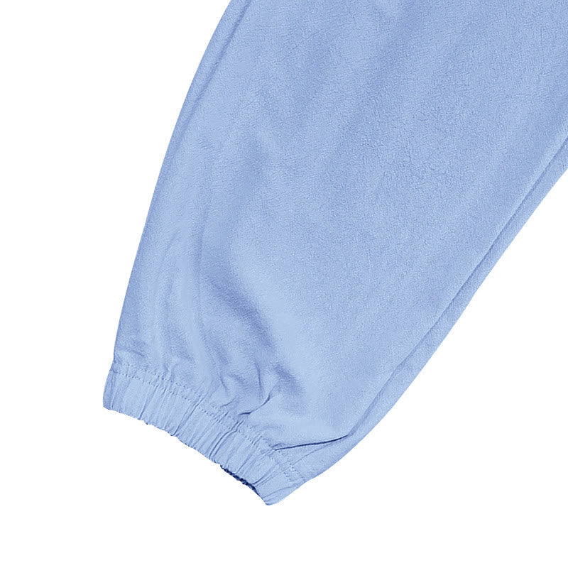 Pantalones cargo de lino con cordón y bolsillos para hombre, de color liso, con Buddha Stones - image 14