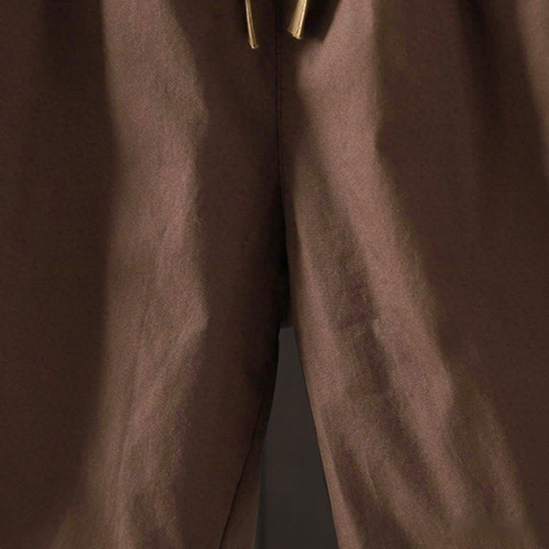Pantalones térmicos tipo harem lisos para mujer con bolsillos, estampado de Buddha Stones. - image 12