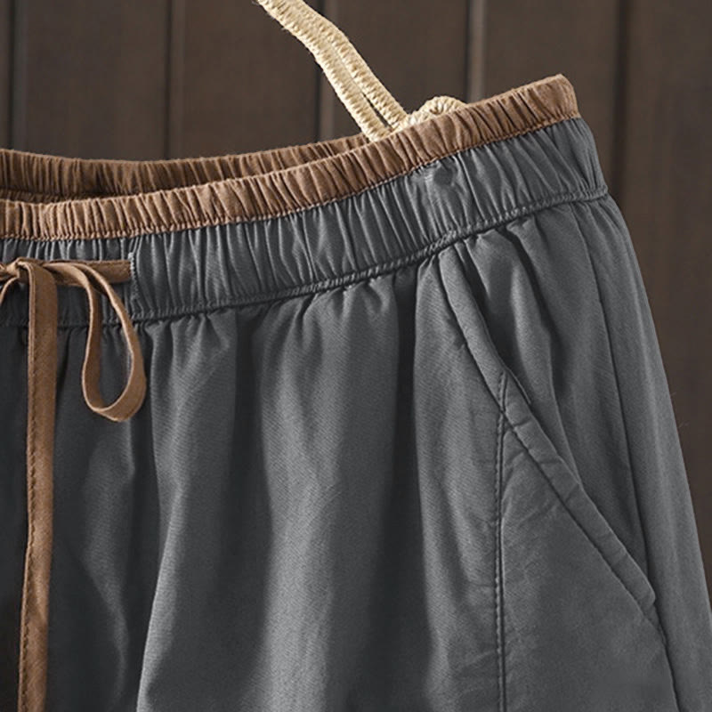 Pantalones térmicos tipo harem lisos para mujer con bolsillos, estampado de Buddha Stones. - image 16
