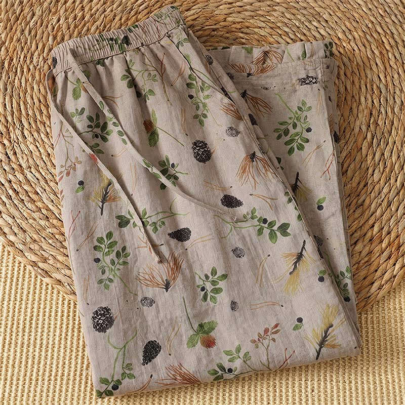 Buddha Stones Faldas de verano informales estilo boho con estampado floral y bolsillo para mujer. - image 2