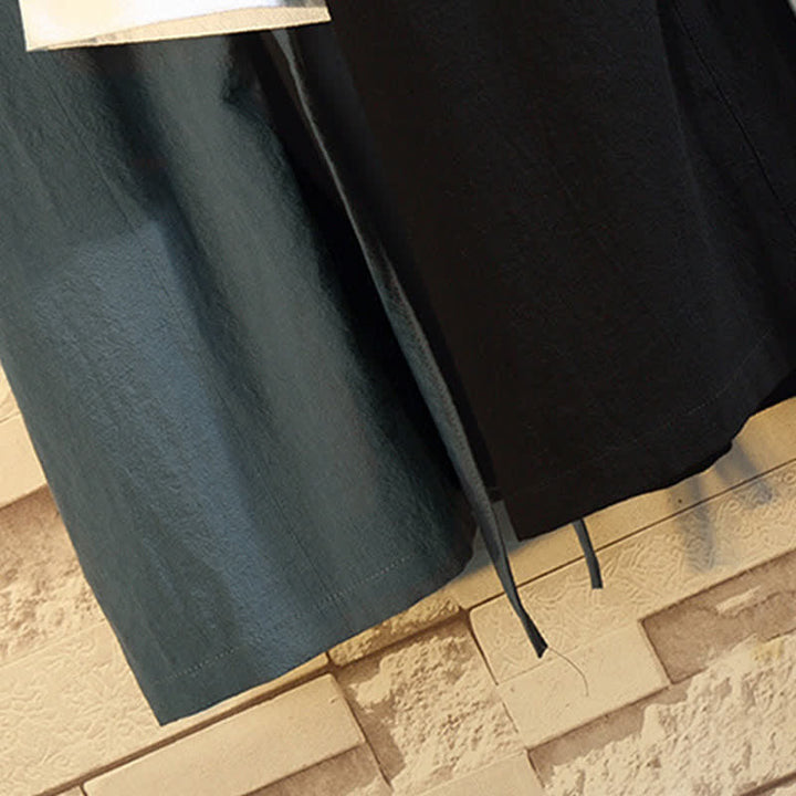 Buddha Stones Kimono de manga tres cuartos para hombre, estilo casual vintage, con bordado de grulla, ideal para primavera y verano. - image 40