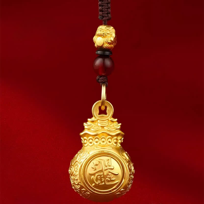 Buddha Stones Llaveros con monedas y bolsa de dinero del zodíaco chino en tono dorado y cobre para "Hacer fortuna cada día". - image 2