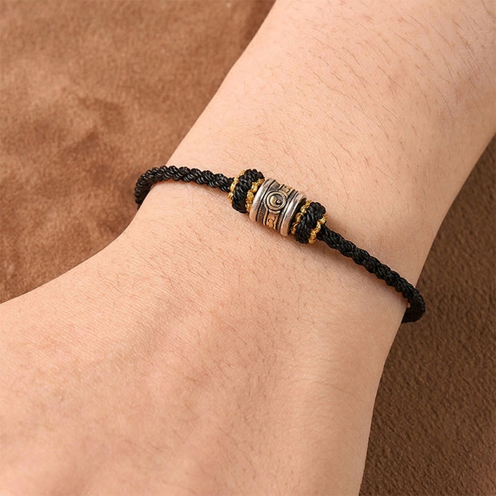 Buddha Stones Pulsera de armonía de hilo rojo Yin Yang de cobre - image 14
