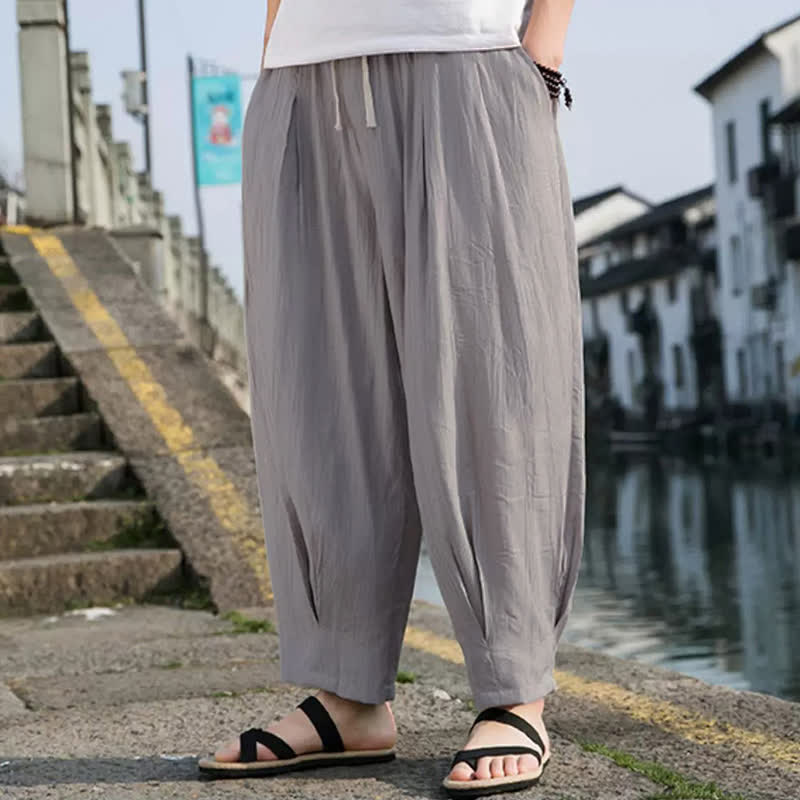 Buddha Stones Pantalones cortos casuales de verano con cordón ajustable para hombre, de pierna recta y bolsillo. - image 15