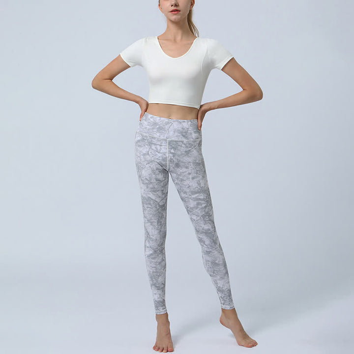 Leggings de cintura alta para mujer con estampado de Buddha Stones - image 14