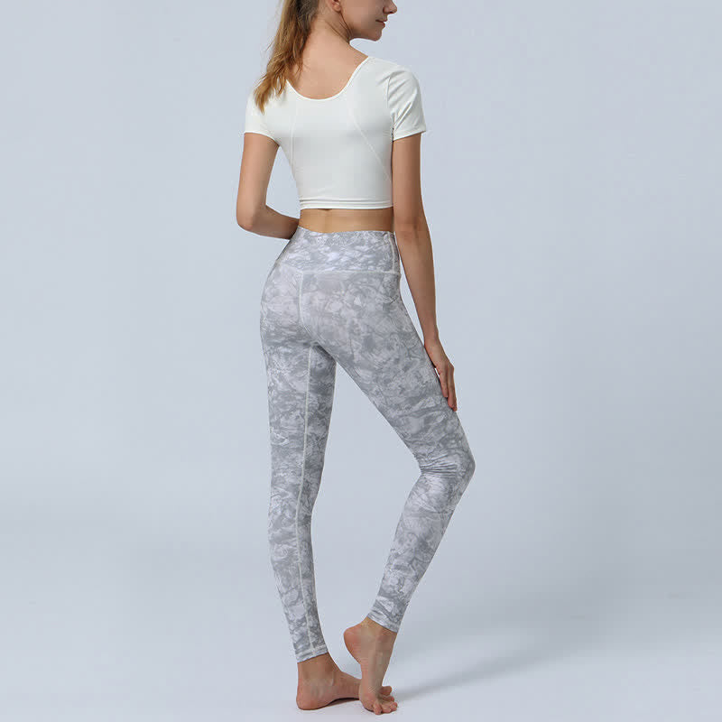 Leggings de cintura alta para mujer con estampado de Buddha Stones - image 15