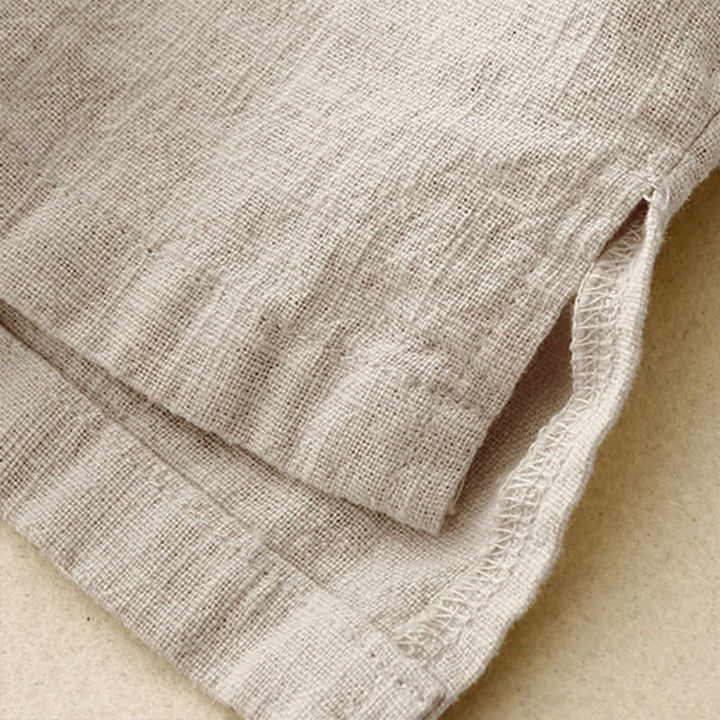 Camiseta informal de manga corta con cuello redondo y diseño holgado para mujer con estampado de Buddha Stones. - image 7