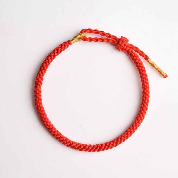 Buddha Stones Pulsera protectora ajustable tejida a mano con hilo rojo - image 8