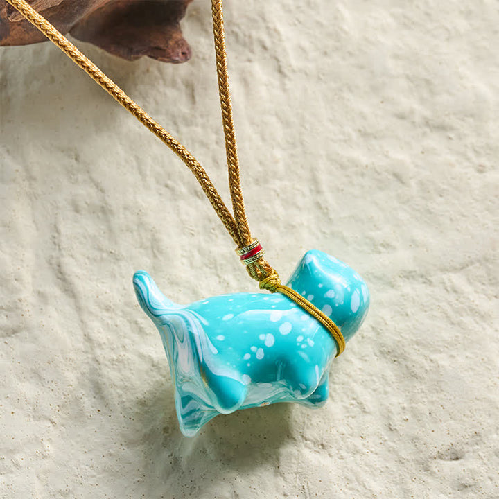 Buddha Stones Collar con dije de gato adorable y equilibrado - image 24