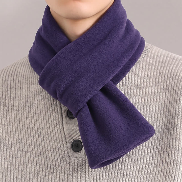 Bufanda minimalista para hombre con estampado de Buddha Stones, ideal para otoño e invierno. - RebeccaPurple - image 25
