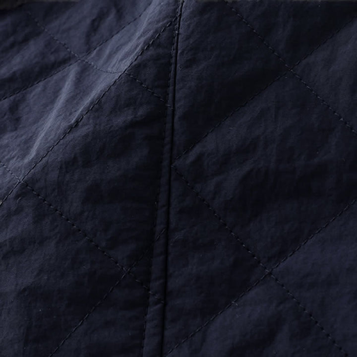 Buddha Stones Pantalones tobilleros geométricos clásicos de invierno con cordón ajustable para mujer, de pierna recta y con bolsillos. - image 6
