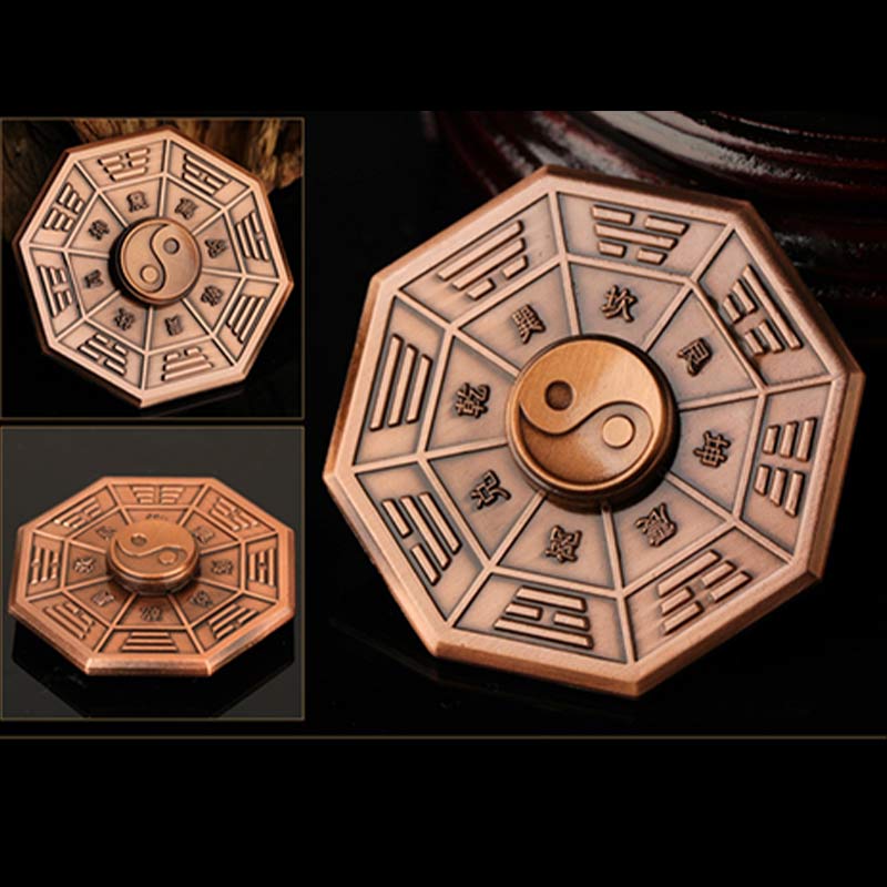 Buddha Stones Fidget Spinner bendición Tai Chi dedo mano Spinner decoración