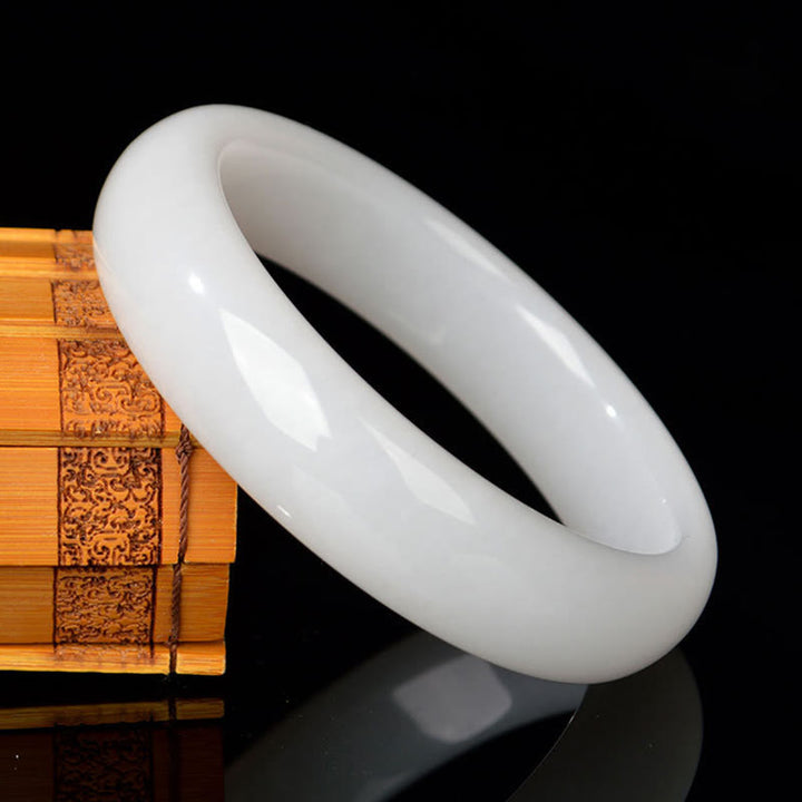 Brazalete de pulsera de suerte y riqueza de jade de seda dorada natural con Buddha Stones