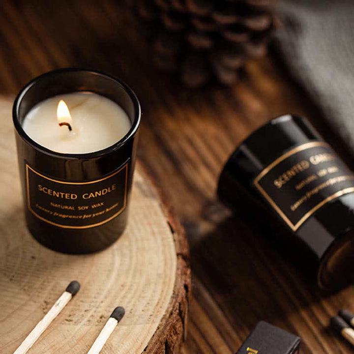 Blue Bell Pear Freesia Fragancia Meditación Oración Aromaterapia Vela de Cera de Soja - image 12