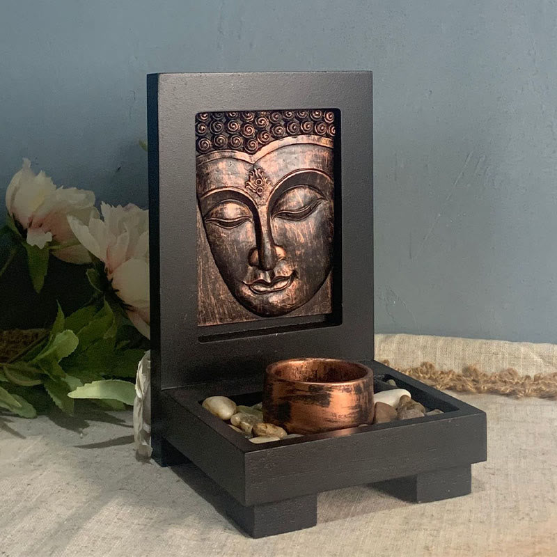 Buddha Stones Buda Compasión Serenidad Hogar Oración Altar Zen Decoración