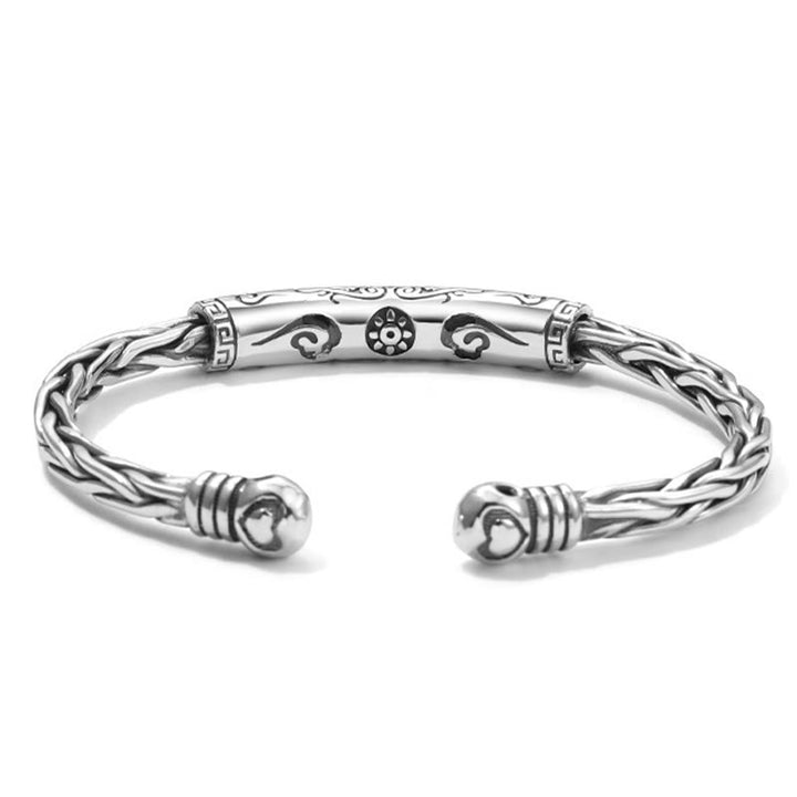 Pulsera con Buddha Stones Tíbet Om Mani Padme Hum grabadas