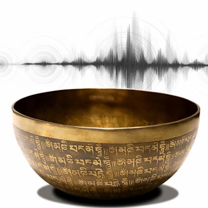 Juego de cuencos tibetanos Sutra hechos a mano para la sanación y la meditación. Energía positiva. - image 6