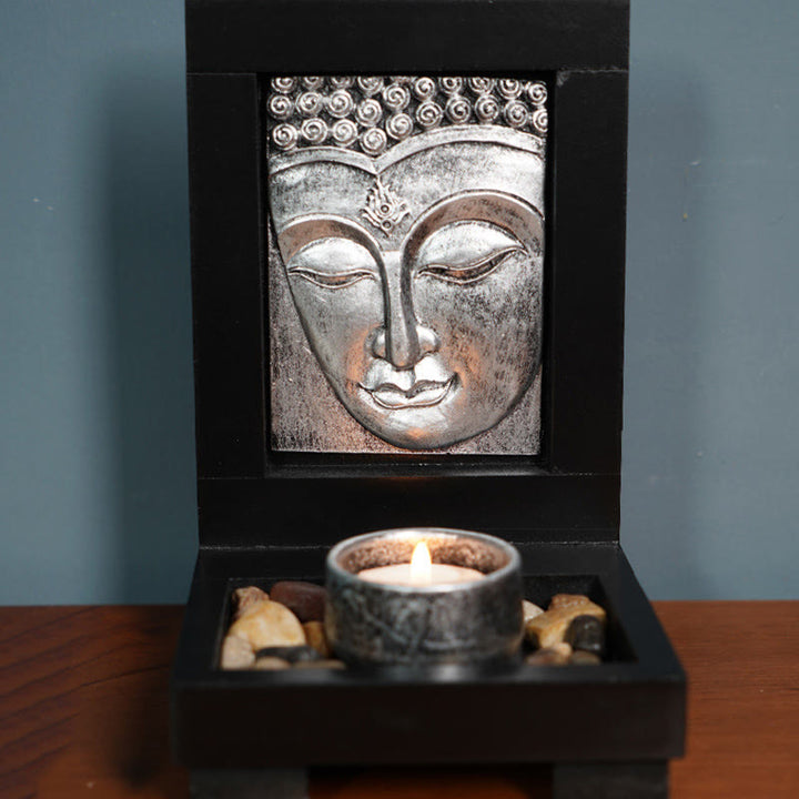 Buddha Stones Buda Compasión Serenidad Hogar Oración Altar Zen Decoración