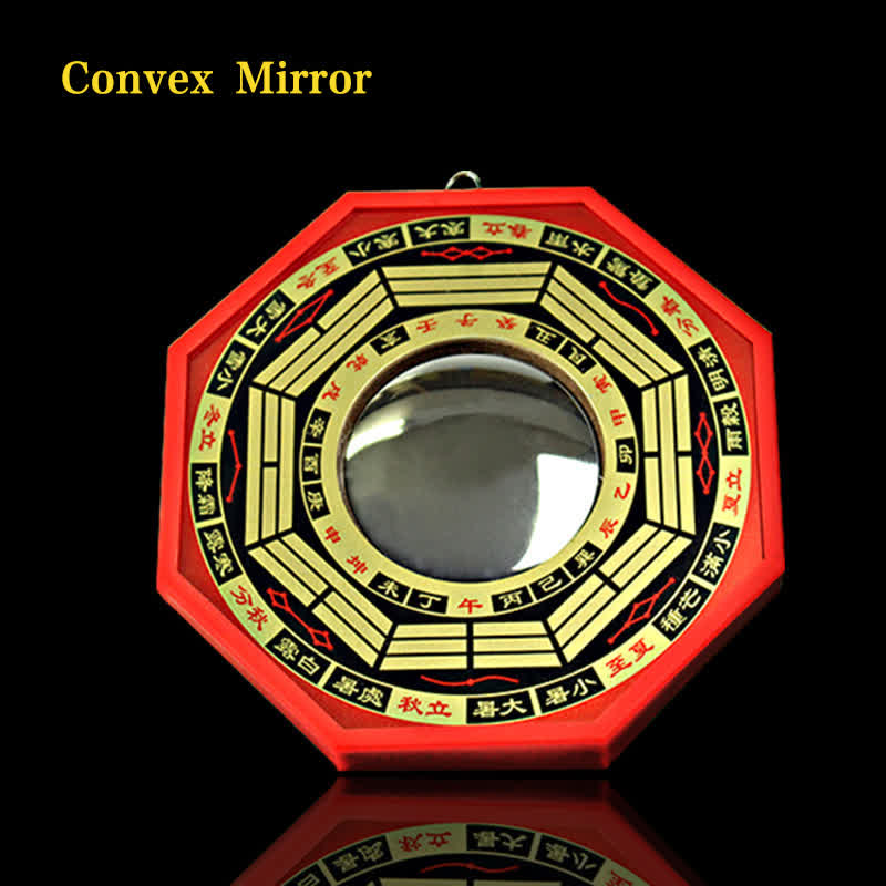 Espejo de mapa de energía de sala de estar de equilibrio de mapa Bagua de Feng Shui