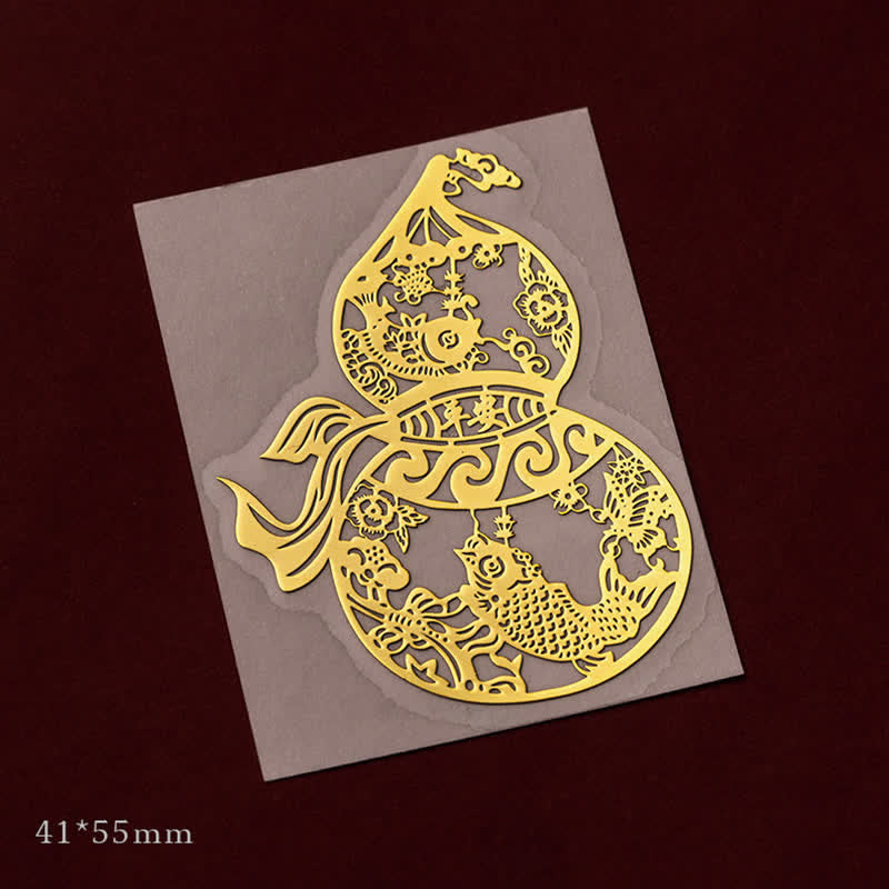 12 Zodiaco chino Bendición Riqueza Fortuna Teléfono Pegatina