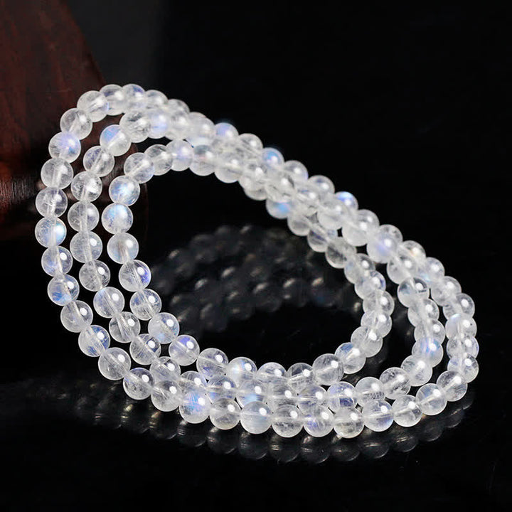 Pulsera positiva curativa de piedra lunar