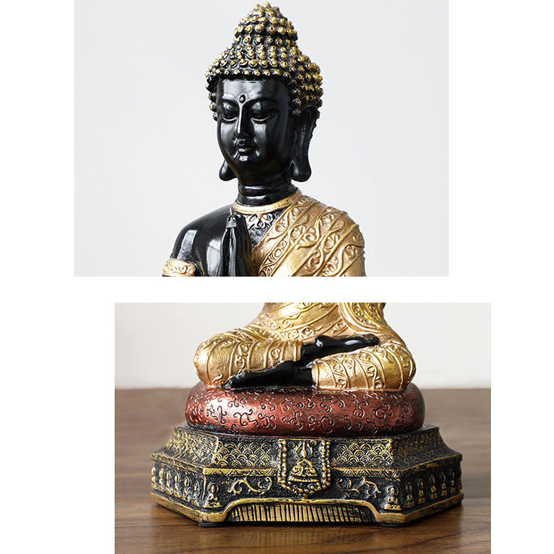 Decoración de estatua de resina de compasión de Buda de Buddha Stones de Buda