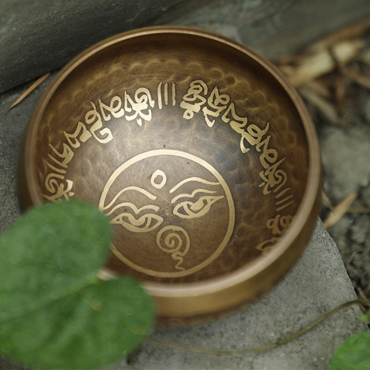Juego de cuencos tibetanos artesanales para yoga y meditación. - image 5