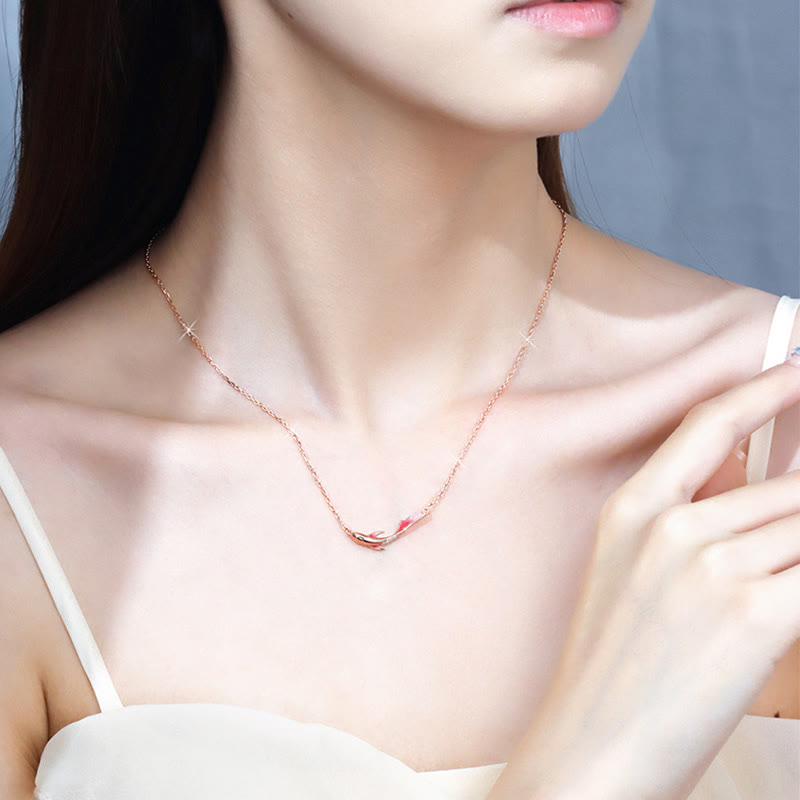 Collar con colgante de plata de ley 925 con Buddha Stones , pez Koi, circonita de la suerte y prosperidad - image 9