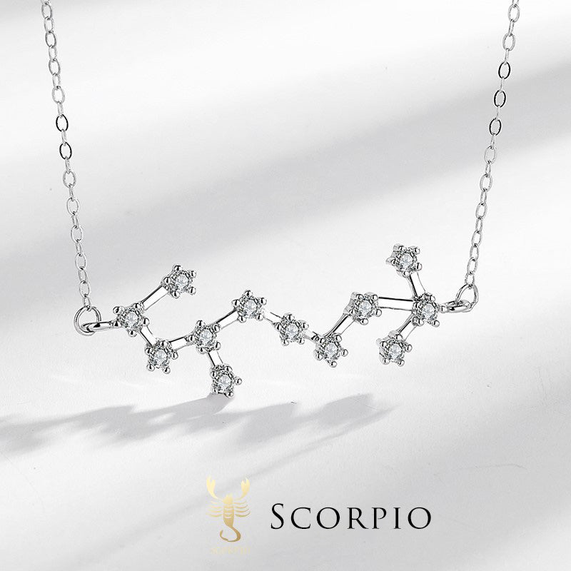 Colgante de plata de ley 925 con Buddha Stones , 12 constelaciones del zodíaco, astrología, bendición
