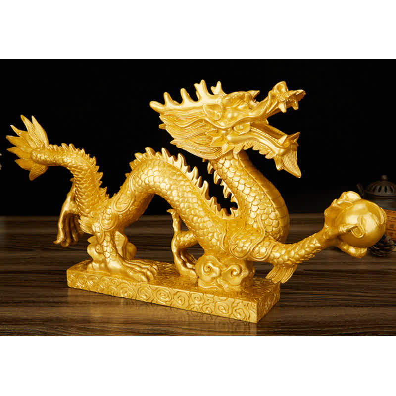 ❗❗❗Una venta flash: Buddha Stones Feng Shui Dragón Auspicioso Nube Riqueza Suerte Decoración