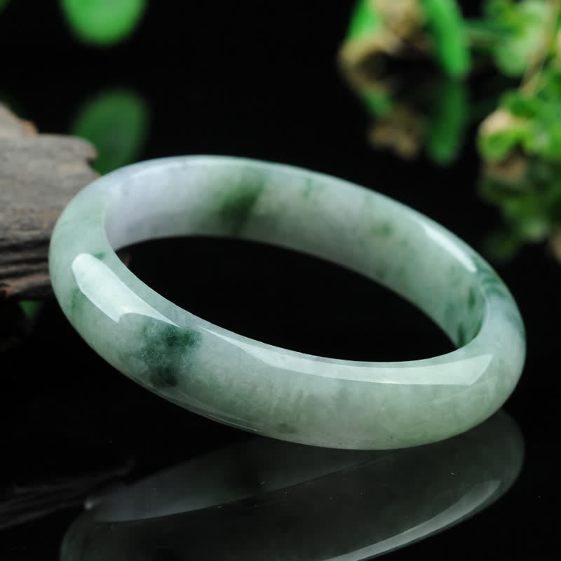 Brazalete de pulsera de prosperidad con bendición de la suerte de jade - image 4