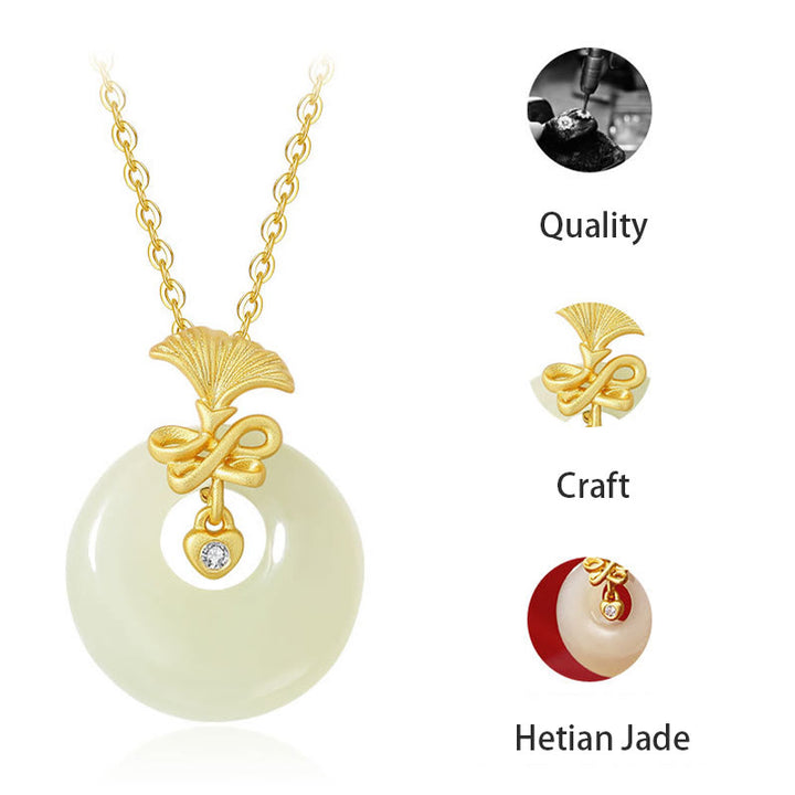 Colgante de plata de ley 925 con Buddha Stones, collar de prosperidad con flor de clavel de Jade Hetiano Natural - image 5