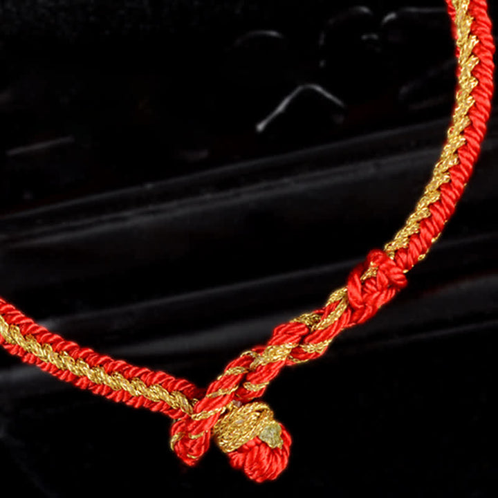 Pulsera de hilo rojo de plata de ley 925 con Buddha Stones Om Mani Padme Hum, rueda de oración, fuerza de la suerte