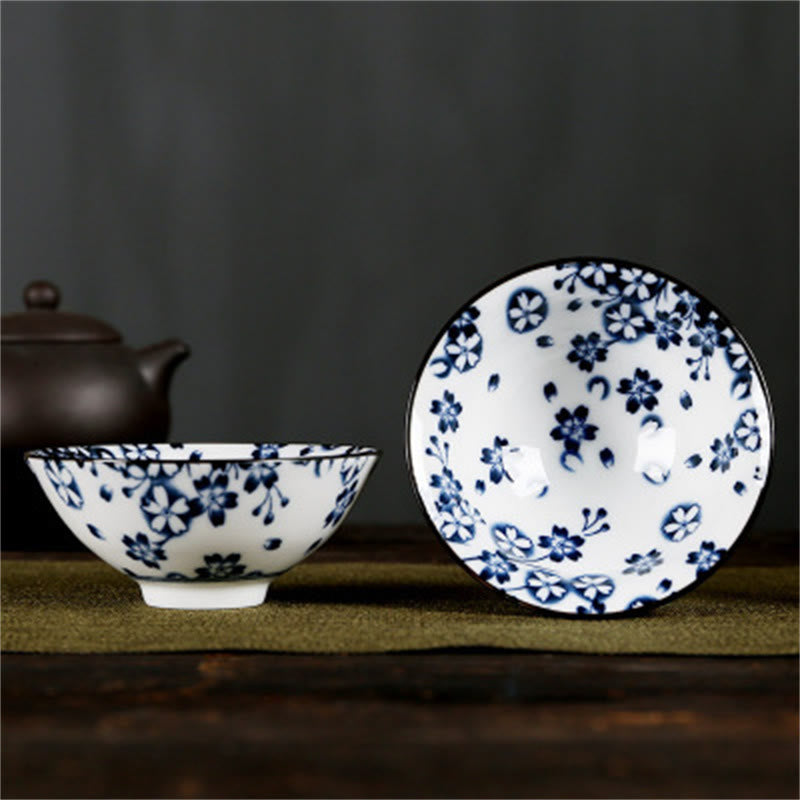 Taza de té de Buddha Stones, flores, carácter Fu, montañas, loto, flores de cerezo, taza de té de Kung Fu