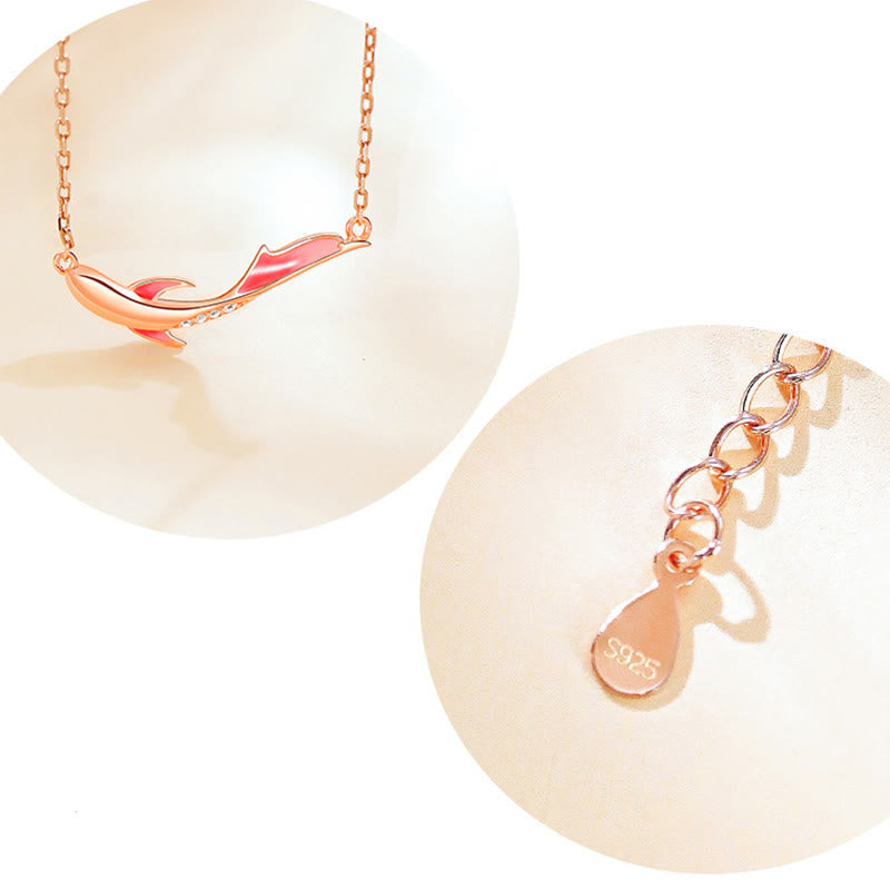 Collar con colgante de plata de ley 925 con Buddha Stones , pez Koi, circonita de la suerte y prosperidad - image 6