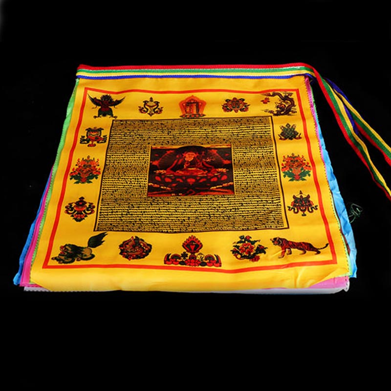 Bandera de oración para exteriores con bendición tibetana (10 unidades) - image 2