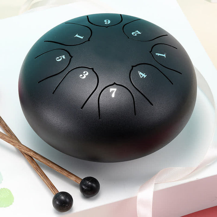 Kit de batería de yoga para meditación curativa con sonido de tambor de lengua de acero
