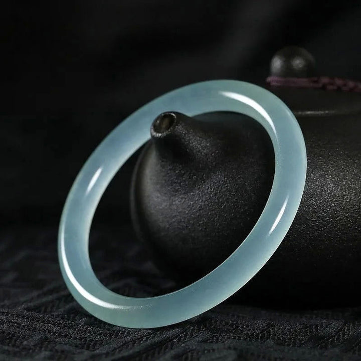 Pulsera de bendición curativa de jade natural con Buddha Stones