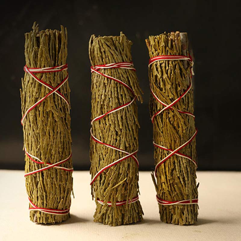 Varilla difuminada de Buddha Stones para limpieza del hogar, incienso curativo, meditación y varillas de cedro, varitas de incienso para rituales
