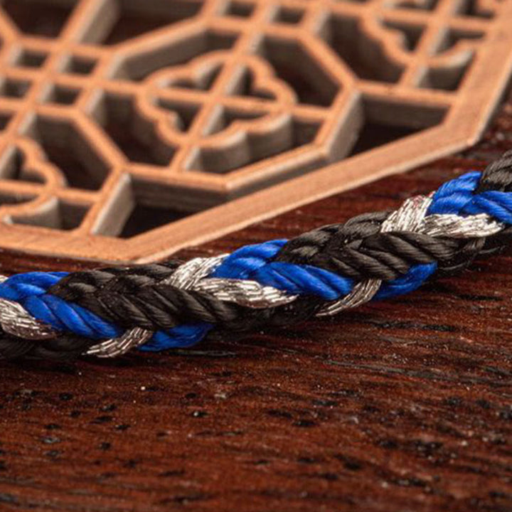 &quot;Que la prosperidad llene tu vida&quot; Pulsera Suerte Multicolor