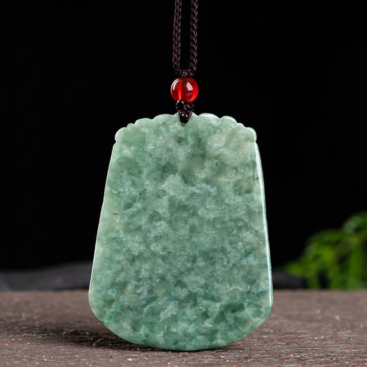 Collar con colgante de cadena con Buddha Stones, dragón del zodiaco chino, Jade, fuerza - image 6