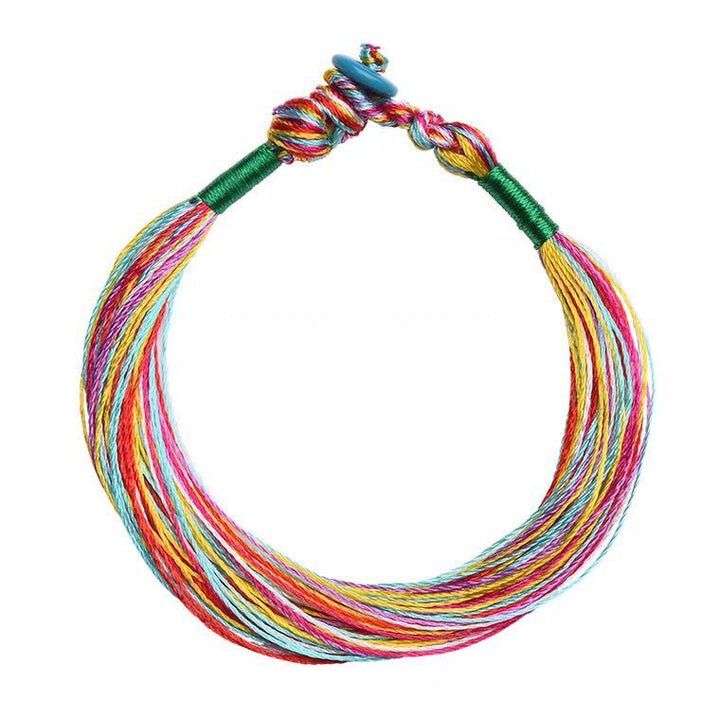 Buddha Stones tibetanas hechas a mano, cinco hilos coloridos, dragón, barco, Festival, protección, pulsera de cuerda para niños y adultos
